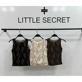 Фотография Майка женская 630 beige р.one size "Little Secret" недорого оптом от прямого поставщика