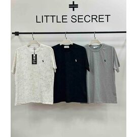Фотография Футболка мужская K1009 white р.M-3XL "Little Secret" недорого оптом от прямого поставщика
