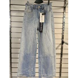 Джинси жіночі 2036 l.blue р.M-XL "QU STYLE" недорого оптом від прямого постачальника