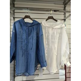 Сорочка жіноча літня 1199 white р.one size "QU STYLE" недорого оптом від прямого постачальника