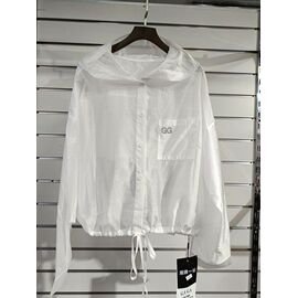 Сорочка жіноча літня 3327 white р.one size "QU STYLE" недорого оптом від прямого постачальника