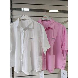 Сорочка жіноча літня 9331 d.pink р.one size "QU STYLE" недорого оптом від прямого постачальника
