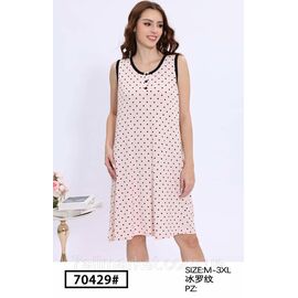 Нічна сорочка жіноча розміри M-3XL (2 кв)"FLOWER" купити недорого від прямого постачальника