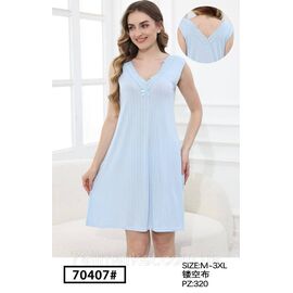 Нічна сорочка жіноча розміри M-3XL"FLOWER" купити недорого від прямого постачальника