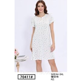 Нічна сорочка жіноча розміри M-3XL"FLOWER" купити недорого від прямого постачальника