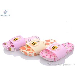 Шльопанці жіночі полегшені Літо 1140 mix (10 пар р.36-41) "Acorus" недорого оптом від прямого постачальника