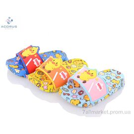 Шльопанці дитячі літні Літо 524 mix (10 пар р.24-29) "Acorus" недорого оптом від прямого постачальника