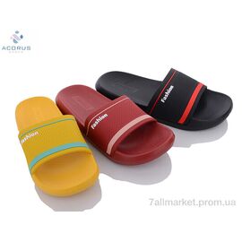 Шльопанці жіночі полегшені Літо 1034 (10 пар р.41-45) "Acorus" недорого оптом від прямого постачальника