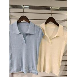 Фотография Футболка женская TR301 l.blue р.one size "QU STYLE" недорого оптом от прямого поставщика