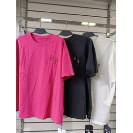 Фотография Футболка женская TR311 pink р.one size "QU STYLE" недорого оптом от прямого поставщика