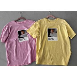 футболка жіноча TR418 yellow р.one size "QU STYLE" недорого оптом від прямого постачальника