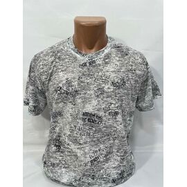 Футболка чоловіча SB1948 grey р.L-3XL "Sabihina" недорого оптом від прямого постачальника
