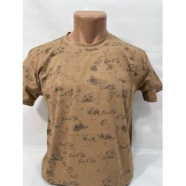 Футболка чоловіча SB1952 beige р.M-2XL "Sabihina" недорого оптом від прямого постачальника
