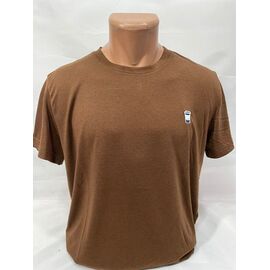 Футболка чоловіча SB1960 brown р.XL-3XL "Sabihina" недорого оптом від прямого постачальника