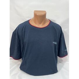 Футболка чоловіча SB1983 navy р.6XL-9XL "Sabihina" недорого оптом від прямого постачальника