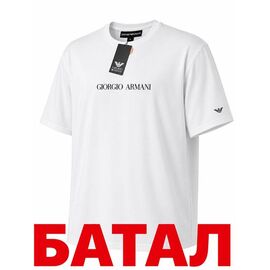 Фотография Футболка мужская 14332 white р.2XL-6XL "Alex Clothes" недорого оптом от прямого поставщика