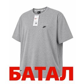 Фотография Футболка мужская 14344 grey р.2XL-6XL "Alex Clothes" недорого оптом от прямого поставщика