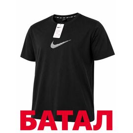 Фотография Футболка мужская 14345 black р.2XL-6XL "Alex Clothes" недорого оптом от прямого поставщика