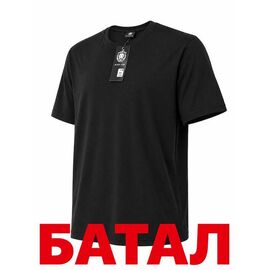 Фотография Футболка мужская 14350 black р.2XL-6XL "Alex Clothes" недорого оптом от прямого поставщика