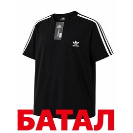 Фотография Футболка мужская 14359 black р.2XL-6XL "Alex Clothes" недорого оптом от прямого поставщика