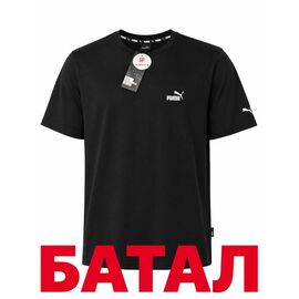 Фотография Футболка мужская 14360 black р.2XL-6XL "Alex Clothes" недорого оптом от прямого поставщика