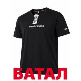Фотография Футболка мужская 14361 black р.2XL-6XL "Alex Clothes" недорого оптом от прямого поставщика