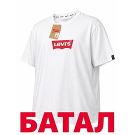 Фотография Футболка мужская 14363 white р.2XL-6XL "Alex Clothes" недорого оптом от прямого поставщика