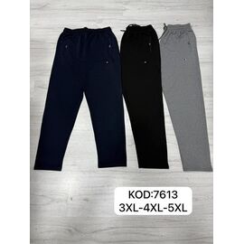 Фотография Штаны спортивные мужские 7613 grey р.3XL-5XL "ROLADA" недорого оптом от прямого поставщика