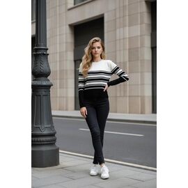 Фотография Свитер женский 6554 white р.42-48 "X-Ray" недорого оптом от прямого поставщика