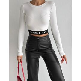 Топ жіночий 6555 white р.42-48 "X-Ray" недорого оптом від прямого постачальника