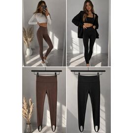 Фотография Лосины женские 6602-1 black р.M-2XL "X-Ray" недорого оптом от прямого поставщика