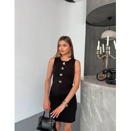 Жіночий сарафан 8306 black р.S-L "X-Ray" недорого оптом від прямого постачальника