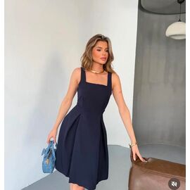 Жіночий сарафан 8318 navy р.S-L "X-Ray" недорого оптом від прямого постачальника