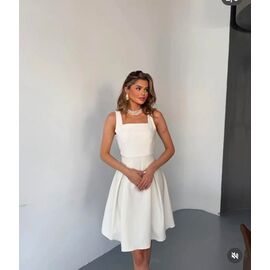 Жіночий сарафан 8318 white р.S-L "X-Ray" недорого оптом від прямого постачальника