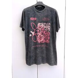 Фотография Футболка женская XR874 grey р.S-L "X-Ray" недорого оптом от прямого поставщика