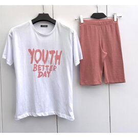 Фотография Костюм женский XR907 beige р.S-L "X-Ray" недорого оптом от прямого поставщика