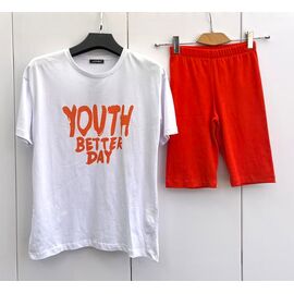 Фотография Костюм женский XR908 orange р.S-L "X-Ray" недорого оптом от прямого поставщика