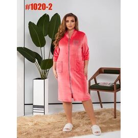 Халат жіночий 1020-2 coral р.50-64 "ZLATA" недорого оптом від прямого постачальника