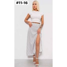 Спідниця жіноча 11-16 white р.48-54 "ZLATA" недорого оптом від прямого постачальника