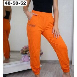 Штани спортивні жіночі 1537-2 orange р.48-52 "ZLATA" недорого оптом від прямого постачальника