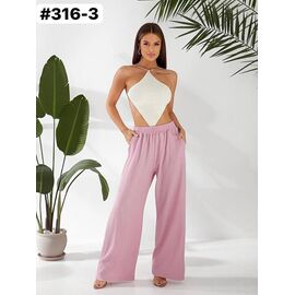 Фотография Штаны женские 316-3 pink р.48-58 "ZLATA" недорого оптом от прямого поставщика