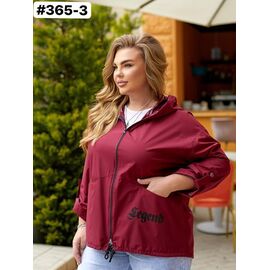 Куртка жіноча 365-3 red р.52-60 "ZLATA" недорого оптом від прямого постачальника