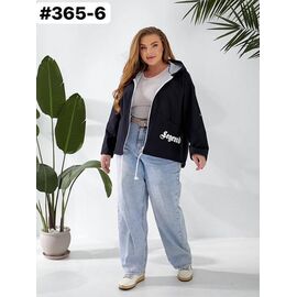 Куртка жіноча 365-6 black р.52-60 "ZLATA" недорого оптом від прямого постачальника