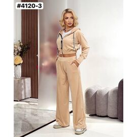 Костюм спортивний жіночий теплий 4120-3 beige р.44-50 "ZLATA" недорого оптом від прямого постачальника