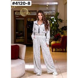 Костюм спортивний жіночий теплий 4120-8 grey р.44-50 "ZLATA" недорого оптом від прямого постачальника