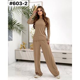 Костюм жіночий 603-2 beige р.46-52 "ZLATA" недорого оптом від прямого постачальника