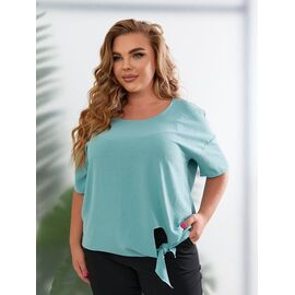 футболка жіноча BT267 l.blue р.50-60 "ZLATA" недорого оптом від прямого постачальника