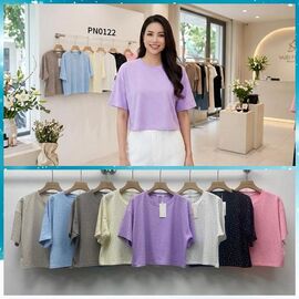 футболка жіноча 0122 mix р.44-46 "FLORA" недорого оптом від прямого постачальника