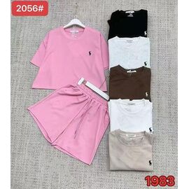 Костюм жіночий 2056 mix р.42-48 "FLORA" недорого оптом від прямого постачальника