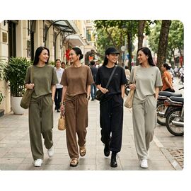 Костюм жіночий 2138 black р.M-XL "FLORA" недорого оптом від прямого постачальника